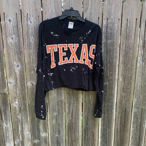 PINK Texas Crop Top